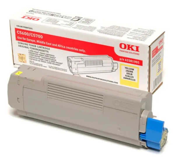 OKI C5600/C5700 Yellow