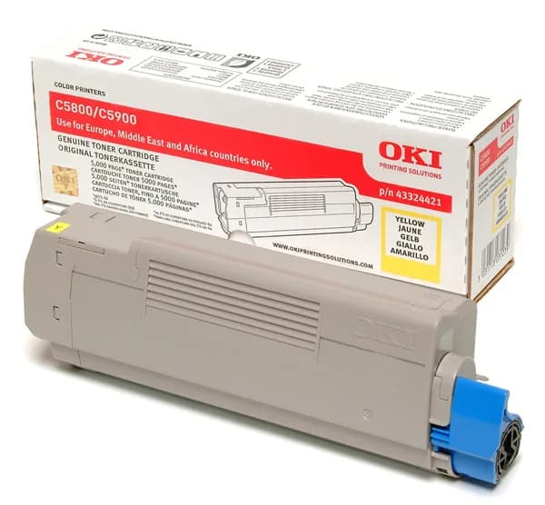 OKI C5800/C5900 Yellow
