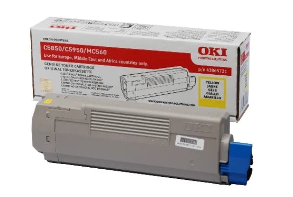 OKI C5850/C5950 Yellow