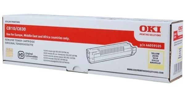 OKI C810/830 Yellow
