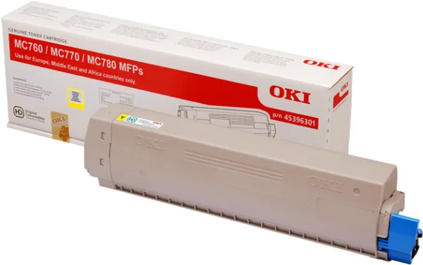 OKI MC760/770/780 Yellow